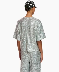 T-Shirts & Tops^Essentiel Antwerp Top Ferras Zilver