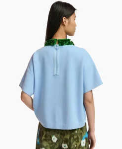 T-Shirts & Tops^Essentiel Antwerp Top Filano Blauw