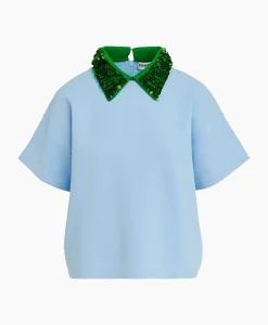 T-Shirts & Tops^Essentiel Antwerp Top Filano Blauw