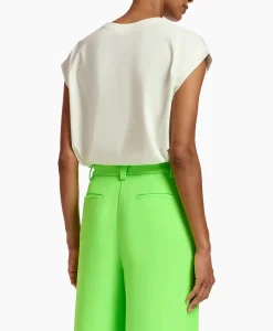 T-Shirts & Tops^Essentiel Antwerp T-Shirt Korte Mouw Faustina Off White
