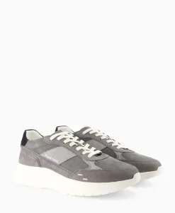 Sneakers^Filling Pieces Sneaker Jet Runner Donkergrijs