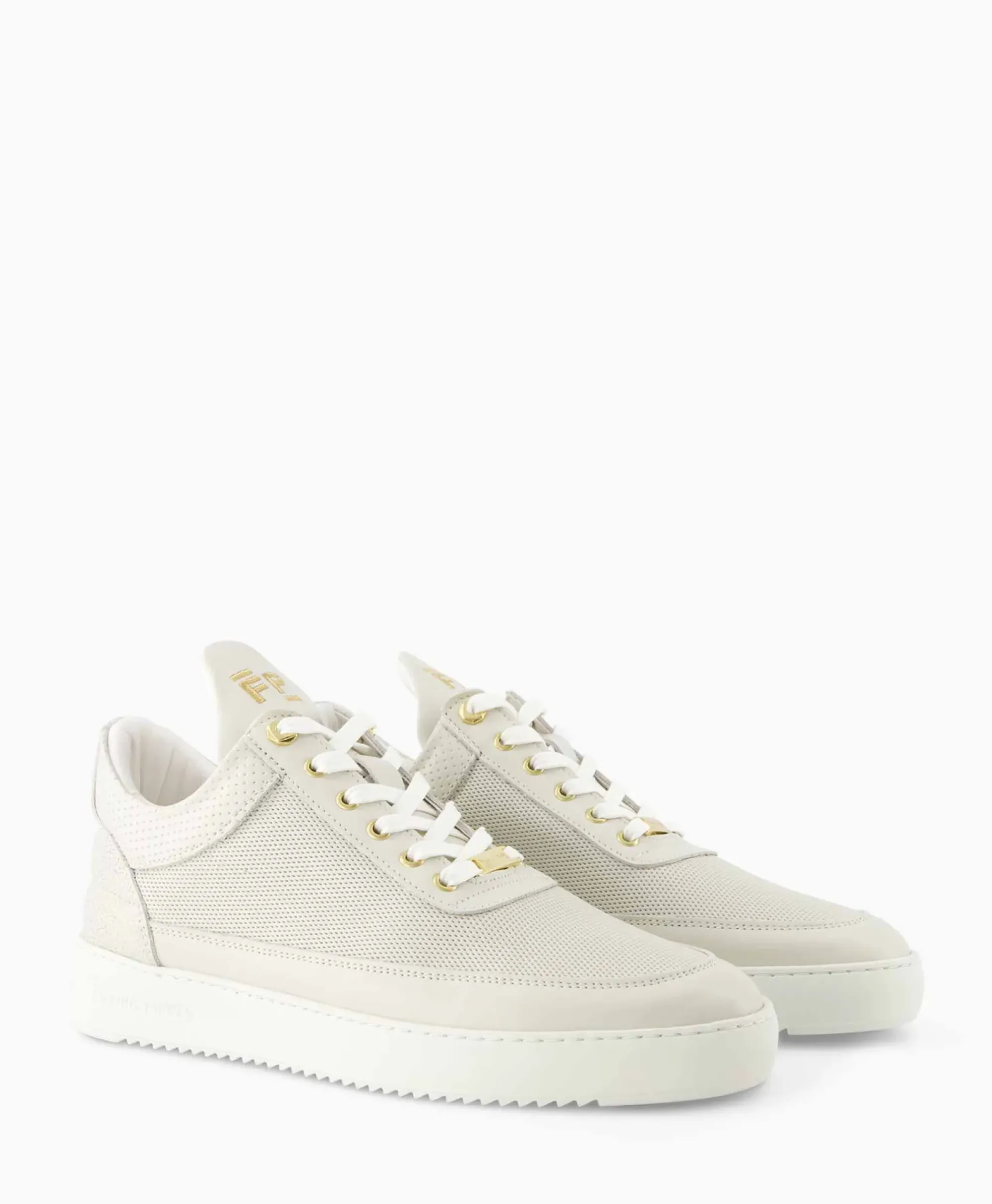 Sneakers^Filling Pieces Sneaker Low Top Aten Off White