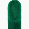 Mutsen^Flâneur Flaneur Muts Wool Balaclava Groen