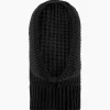 Mutsen^Flâneur Flaneur Muts Wool Balaclava Zwart