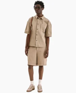 Jassen^Flâneur Flaneur Overshirt Denim Beige