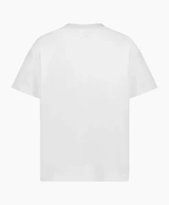 T-Shirts^Flâneur Flaneur T-Shirt Korte Mouw Scribble Wit