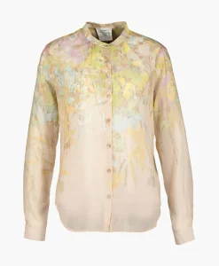 Blouses^Forte_forte Blouse Heaven Print Cotton Silk Voile Grandfather Rose
