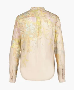 Blouses^Forte_forte Blouse Heaven Print Cotton Silk Voile Grandfather Rose