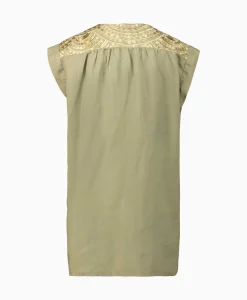 T-Shirts & Tops^Greek Archaic Kori Top New All Over Sleeveless Buttons Goud