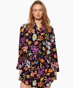 Jurken^Harper & Yve Harper & Yve Mini Jurk Liz-Dr Zwart