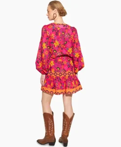 Jurken^Harper & Yve Harper & Yve Mini Jurk Max-Dr Roze