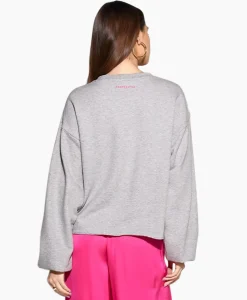 Truien^Harper & Yve Harper & Yve Pullover Smiley-Sw Grijs