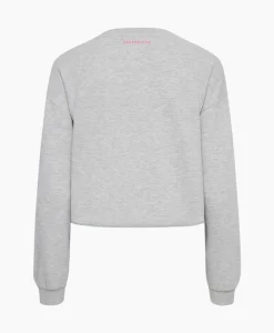 Truien^Harper & Yve Harper & Yve Pullover Smiley-Sw Grijs