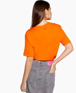 T-Shirts & Tops^Harper & Yve Harper & Yve T-Shirt Korte Mouw Followthesun-Ss Oranje