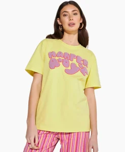 T-Shirts & Tops^Harper & Yve Harper & Yve T-Shirt Korte Mouw Logo-Ss Licht Groen