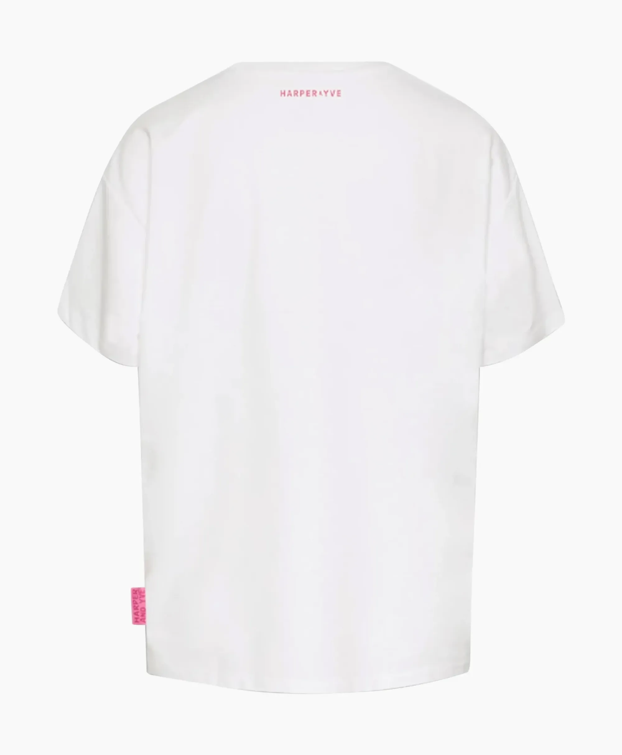 T-Shirts & Tops^Harper & Yve Harper & Yve T-Shirt Korte Mouw Smiley-Ss Off White