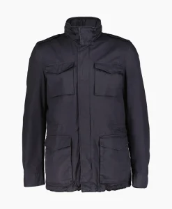 Jassen^Herno Jack Field Capo Lavato Blauw