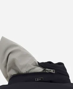 Jassen^Herno Jack Field Capo Lavato Blauw