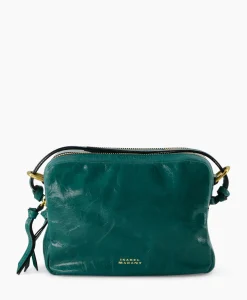 Tassen^Isabel Marant Crossbody Tas Wardy Camera-Gb Groen
