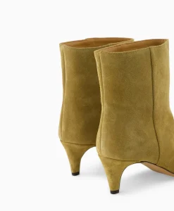Laarzen^Isabel Marant Enkellaars Daxi-Ga Taupe