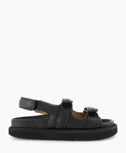 Sandalen^Isabel Marant Sandaal Zonder Hak Madee-Gb Zwart