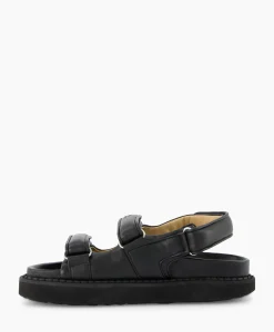 Sandalen^Isabel Marant Sandaal Zonder Hak Madee-Gb Zwart