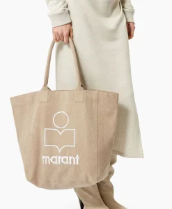 Tassen^Isabel Marant Shopper Yenky Beige