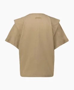 T-Shirts & Tops^Isabel Marant T-Shirt Korte Mouw Zelitos-Ga Khaki