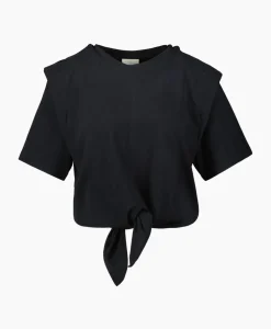 T-Shirts & Tops^Isabel Marant T-Shirt Korte Mouw Zelikia-Gd Zwart
