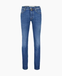 Broeken^Jacob Cohen Jeans Pant 5 Pkt Slim Fit Bard Blauw