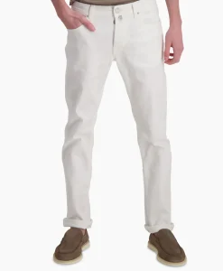 Broeken^Jacob Cohen Jeans 5 Pkt Slim Fit Bard Wit