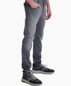 Broeken^Jacob Cohen Jeans 5 Pkt Super Slim Fit Nick Licht Grijs