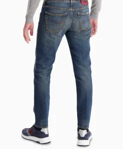 Broeken^Jacob Cohen Jeans 5-Pocket Scott Blauw