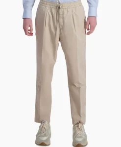 Broeken^Jacob Cohen Pantalon Low Carrot Fit Daniel Beige