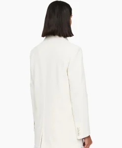 Blazers^Joseph Blazer Chapone Jkt Ottoman Jersey Off White
