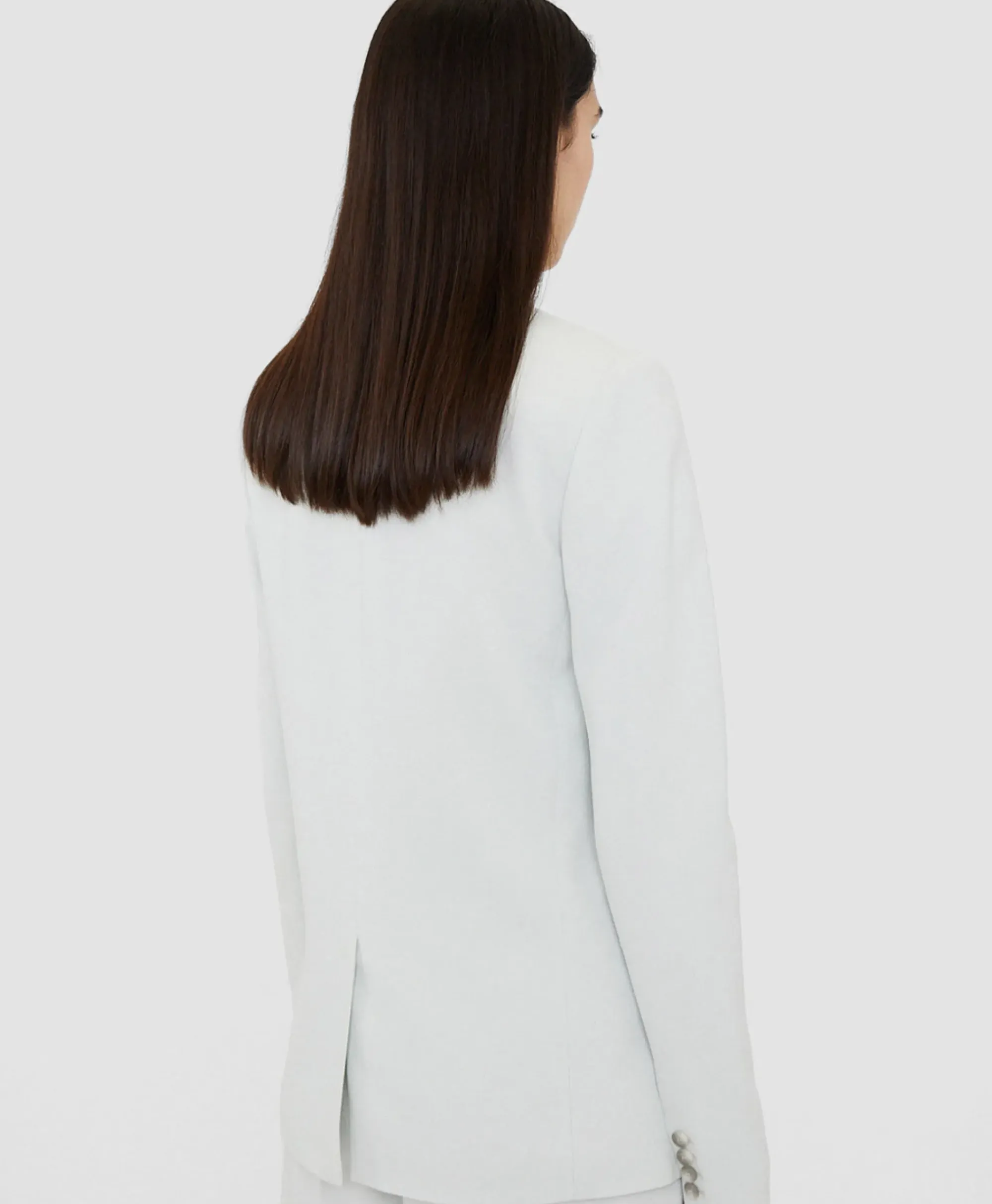 Blazers^Joseph Blazer Jaden Jacket Comfort Cady Off White