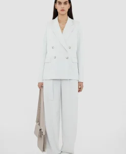 Blazers^Joseph Blazer Jaden Jacket Comfort Cady Off White