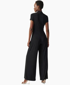 Jumpsuits^Joseph Ribkoff Jumpsuit Korte Mouwen Zwart