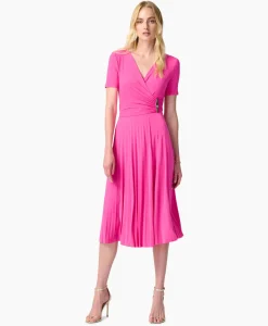 Jurken^Joseph Ribkoff Maxi Jurk Korte Mouw Rose