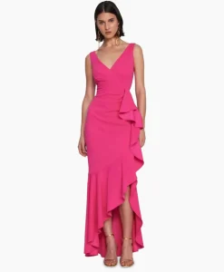 Jurken^Joseph Ribkoff Maxi Jurk Wikkel Rose