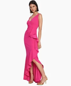 Jurken^Joseph Ribkoff Maxi Jurk Wikkel Rose