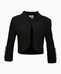 Blazers^Joseph Ribkoff Vest Bolero Zwart