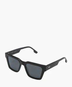 Zonnebrillen^Komono Zonnebril Bob Black Zwart
