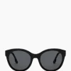 Zonnebrillen^Komono Zonnebril Jade Black Tortoise Zwart