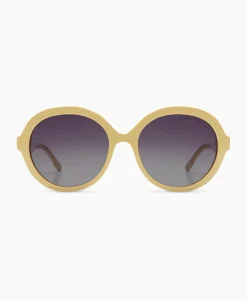 Zonnebrillen^Komono Zonnebril Misty Marshmallow Gold Goud