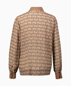 Blouses^Liu Jo Blouse Camica Monogram Zand
