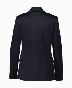 Blazers^Liu Jo Jasje Giacca Doppio Petto Straight Blauw