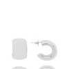 Sieraden^Lott. Gioielli Oorbellen Cl Creole Monique Zilver