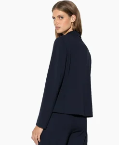 Blazers^Luisa Cerano Blazer 498001/3289-0 Donker Blauw
