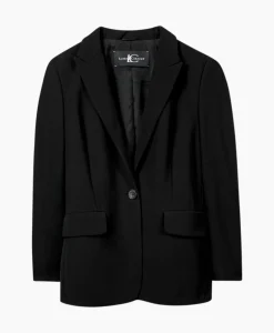 Blazers^Luisa Cerano Blazer 498010/3417-0 Zwart Dessin